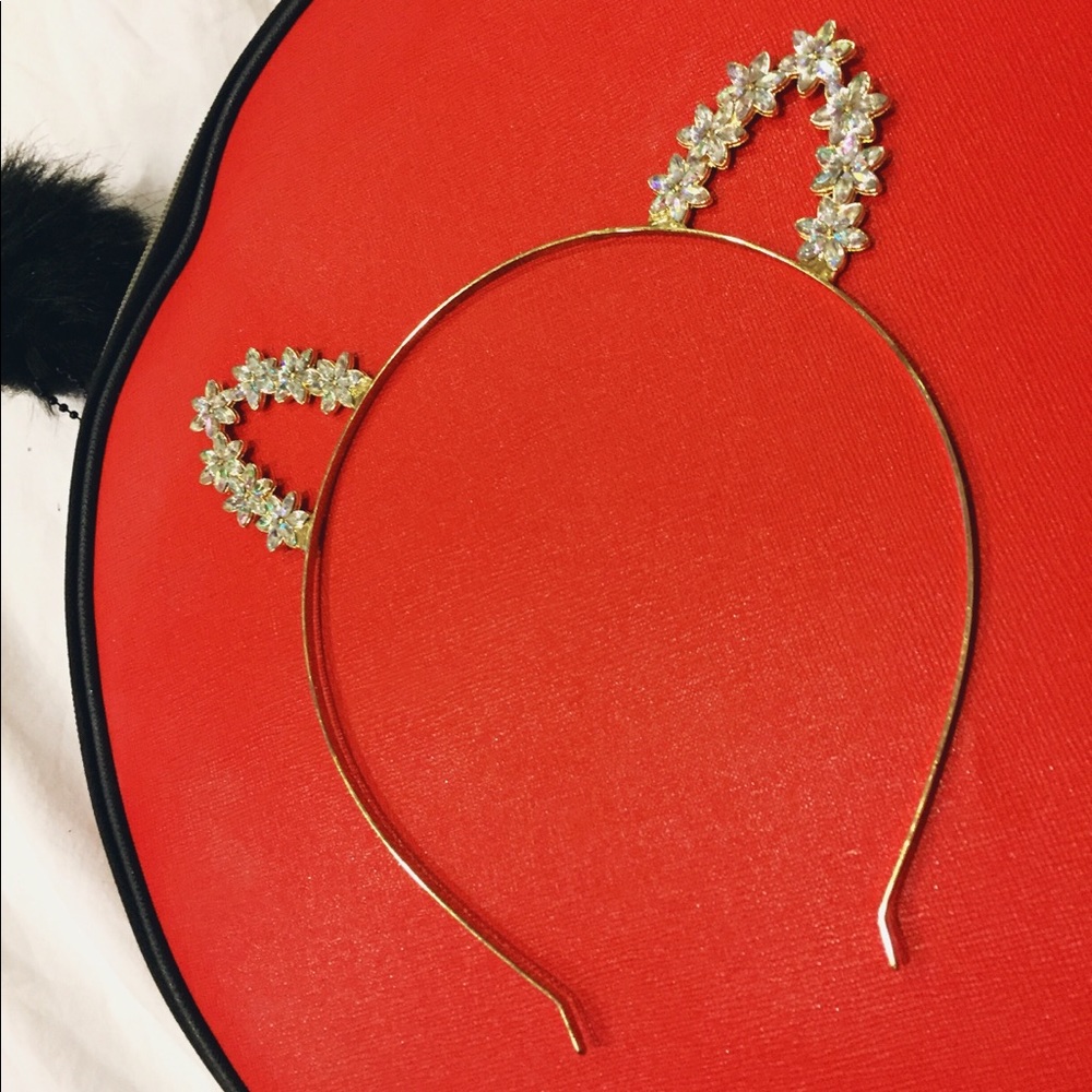 Jeweled cat ears